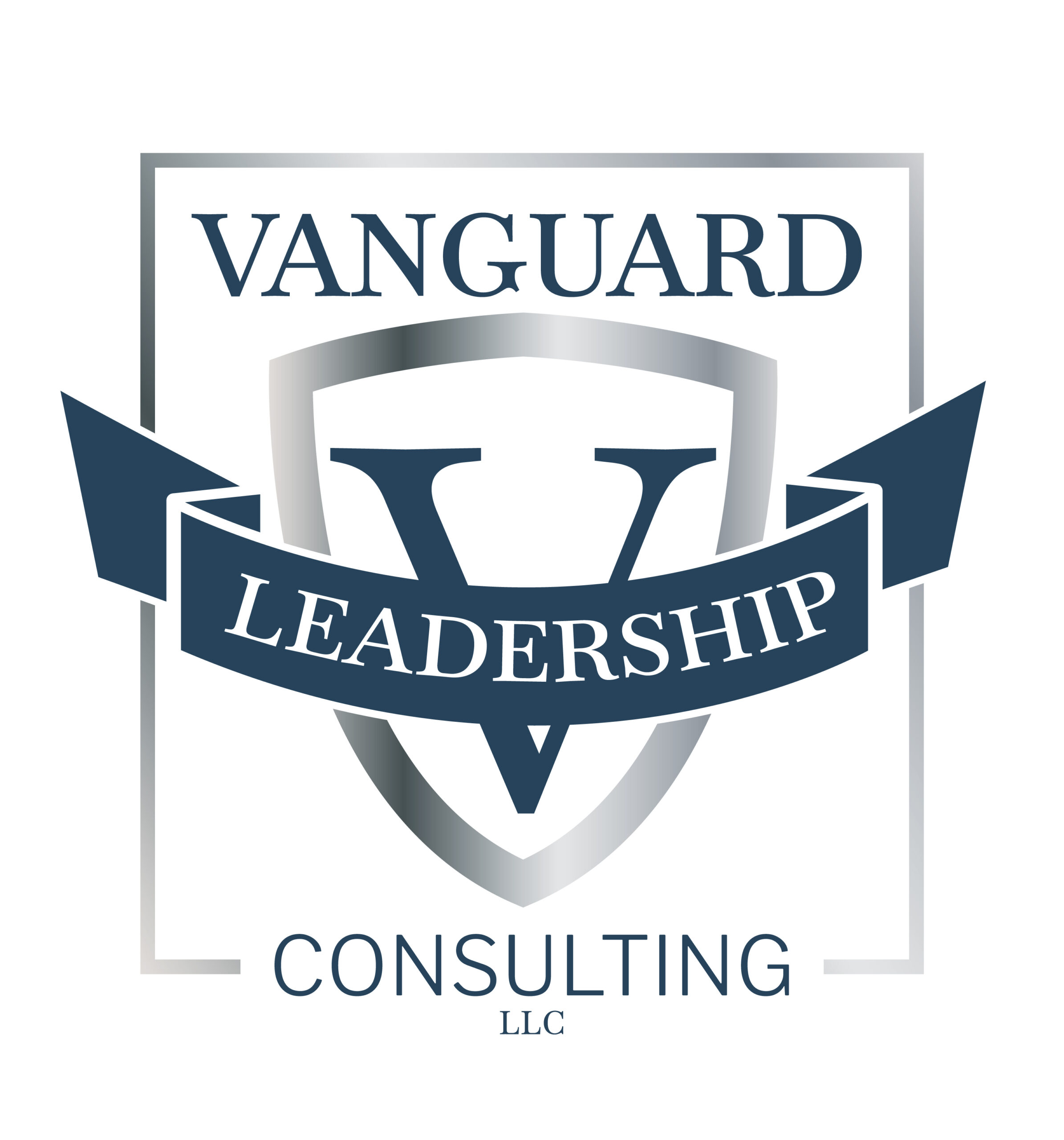 Vanguard Leadership Consulting, LLC logo designed by Rachel Lynn Heisey Design - Independent Internal Affairs investigations and practical leadership development for law enforcement.